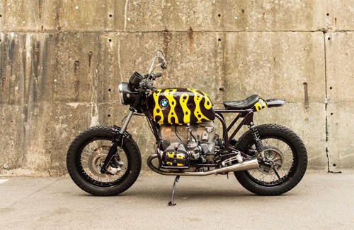 BMW R80/7 độ lại với ngoại hình bắt mắt.