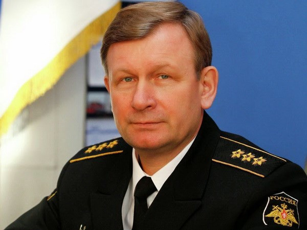Tư lệnh Hải quân Nga Viktor Chirkov. (Nguồn: RIA Novosti)