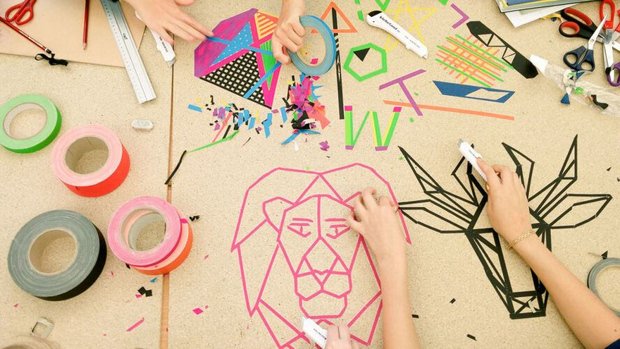 Lần đầu tiên, nghệ thuật băng dính Đức tới Việt Nam