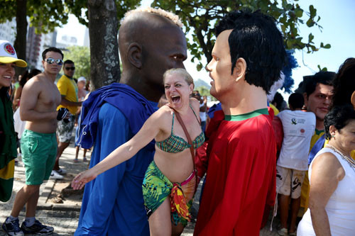 Những hình nộm các ngôi sao gây chú ý tại Rio