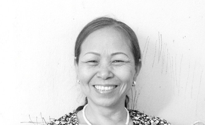 Nụ cười đã trở lại khi bà Mùi đẩy lùi được bệnh suy thận