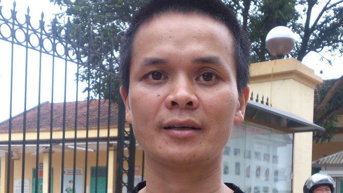 Anh Thức được gia đình bảo lãnh về trưa 7/5