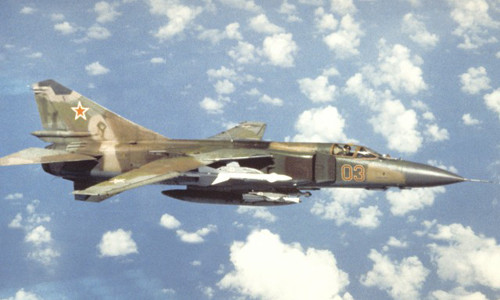 Một chiếc tiêm kích Mig-23 Liên Xô. Ảnh: War History.