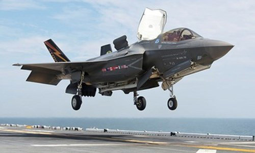Siêu tiêm kích F-35B lần đầu tham gia diễn tập chiến đấu giả lập