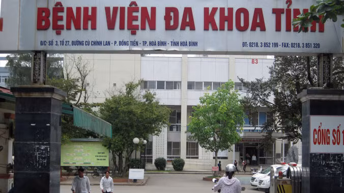 Bệnh viện đa khoa Hòa Bình, nơi xảy ra vụ tiêu cực khiến dư luận bất bình