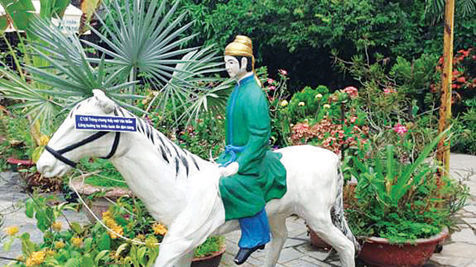 Tượng tạc hình ảnh Kim Trọng