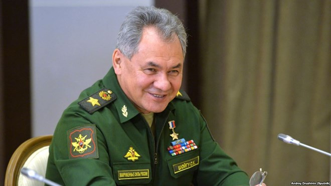 Bộ trưởng Quốc phòng Nga Sergei Shoigu. (Nguồn: Sputnik)