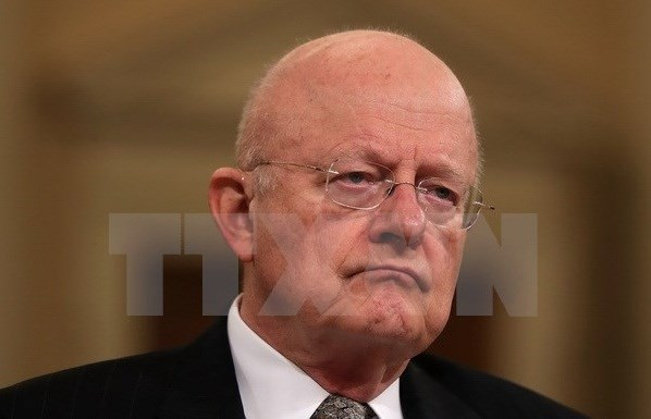 Giám đốc Tình báo quốc gia Mỹ James Clapper. (Nguồn: AFP/TTXVN)