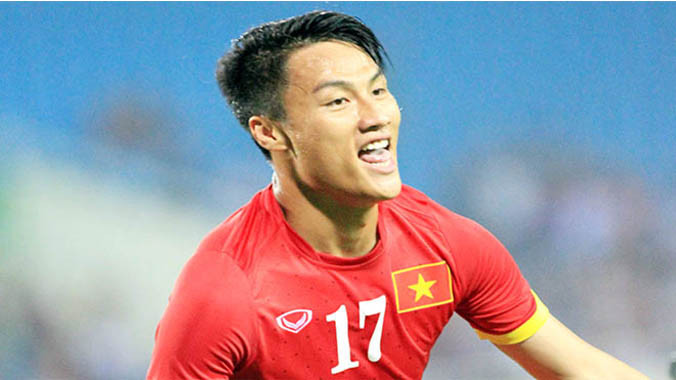 Tiền đạo Hồng Quân khẳng định sẽ nỗ lực hết mình trong kỳ SEA Games cuối cùng trong sự nghiệp. Ảnh: VSI.