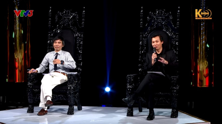 Tiến sĩ Lê Thẩm Dương và NSƯT – đạo diễn Vũ Thành Vinh làm giám khảo trong tập 10 "Quyền lực ghế nóng".