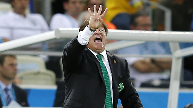 Herrera đang tạo dấu ấn tại World Cup 2014. Ảnh: AP