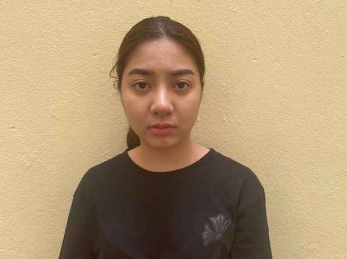 Nguyễn Phương Thảo tại cơ quan Công an.