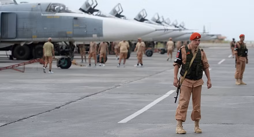 Căn cứ Không quân Hmeymim. Ảnh: Sputnik