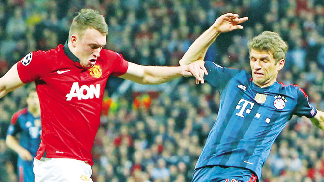 Không có sự khoan nhượng trong trận cầu sinh tử giữa Bayern Munich và Manchester United. Ảnh: Manutd