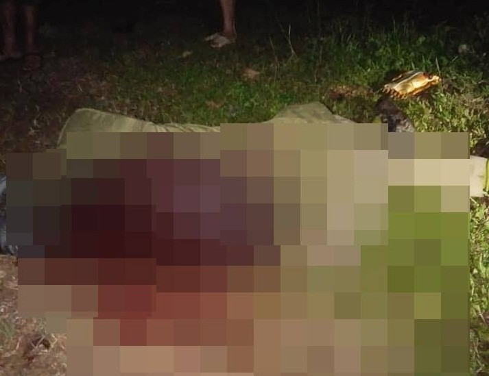 Hiện trường vụ án mạng. Ảnh: Facebook