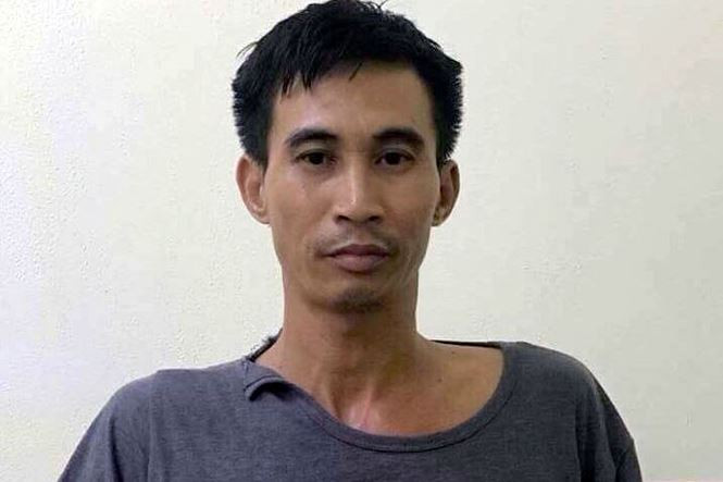 Đinh Công Tráng tại cơ quan điều tra.