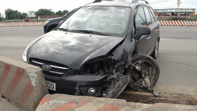 Hiện trường vụ tai nạn