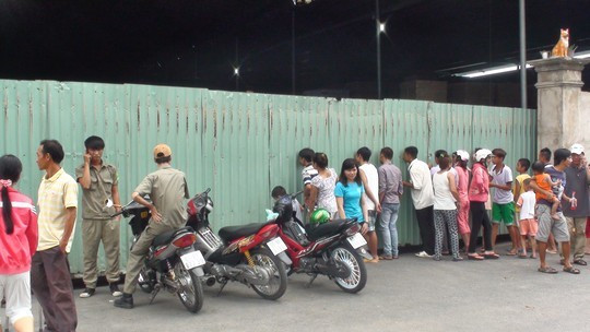 Nơi phát hiện thanh niên treo cổ trong nhà xưởng.