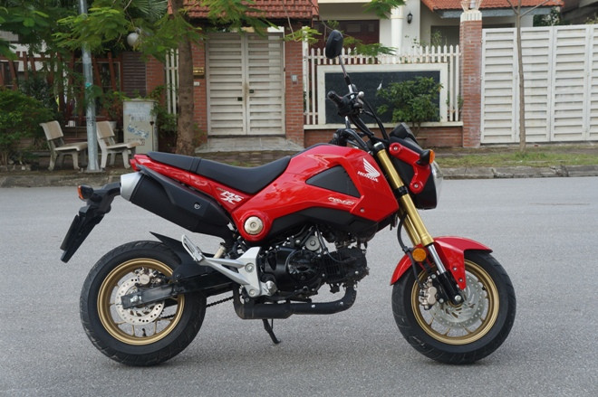 [Cận cảnh] Honda MSX 125: Xế nhỏ chạy phố
