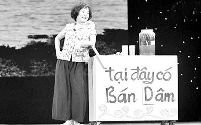 Thúy Nga trong liveshow "Xin lỗi em chỉ là...". Ảnh: T.L 