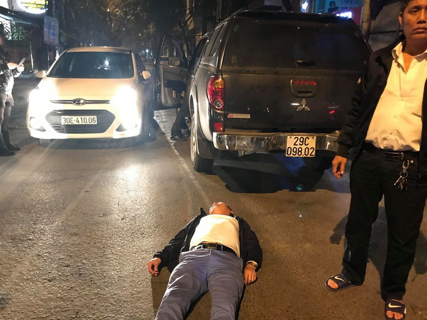 Hiện trường vụ tai nạn