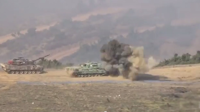 Cận cảnh cuộc tập trận quy mô của quân đội Hy Lạp