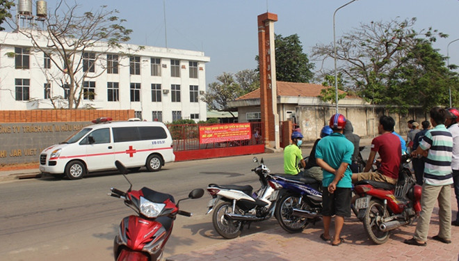 Công ty sản xuất gạch nơi xảy ra vụ nổ làm 2 người chết.