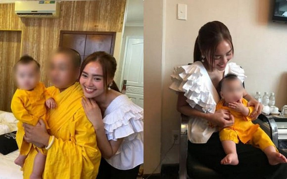 Ninh Dương Lan Ngọc xin lỗi vì để móng tay dài, mặc áo xẻ sâu khi đi từ thiện