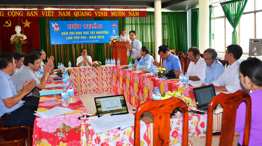 Hội thảo-Hội thao báo chí Tây Nguyên lần thứ 8