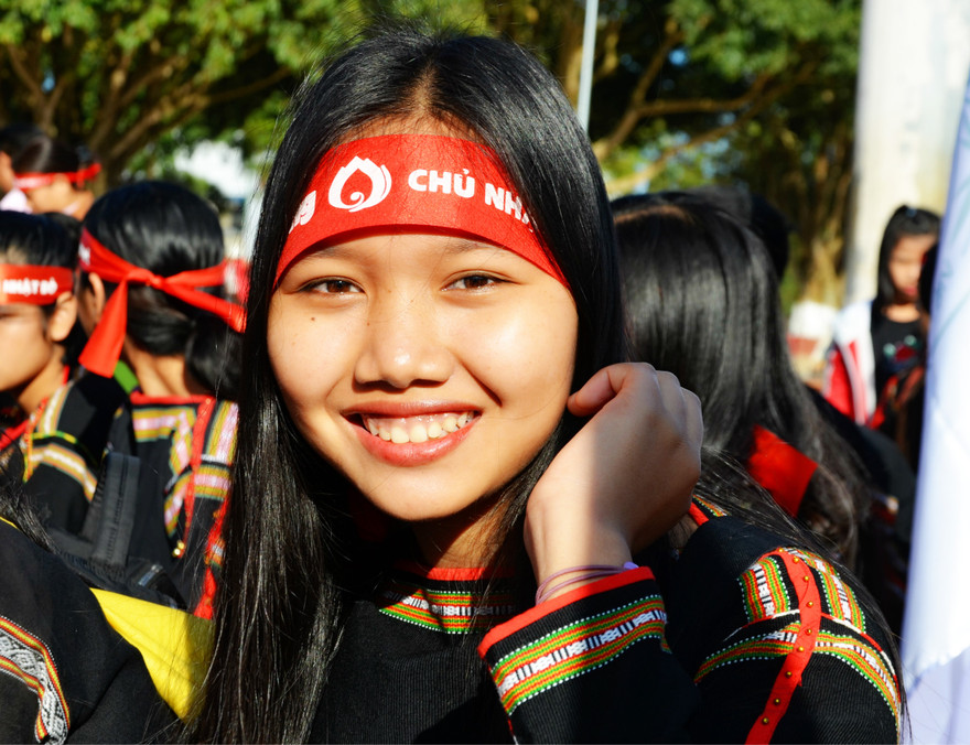 Nụ cười sơn nữ vùng sâu đến với Chủ nhật Đỏ 2020 tại huyện Krông Năng