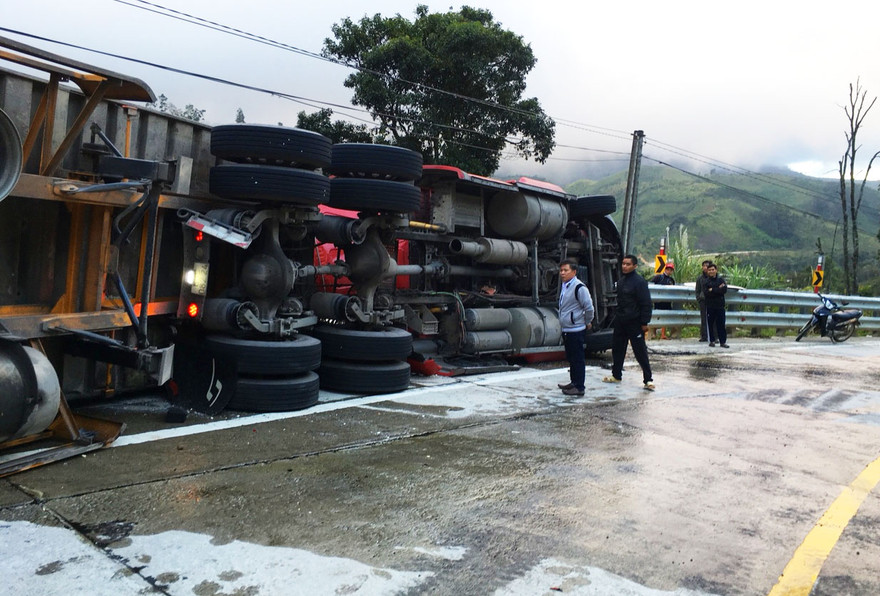 Hiện trường vụ tai nạn