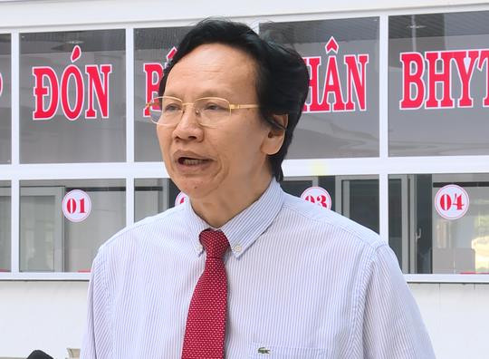 Bị can Doãn Hữu Long nguyên Giám đốc Sở Y tế Đắk Lắk đã bị bắt tạm giam