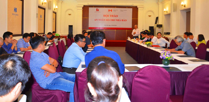 Hội thảo An toàn số cho nhà báo