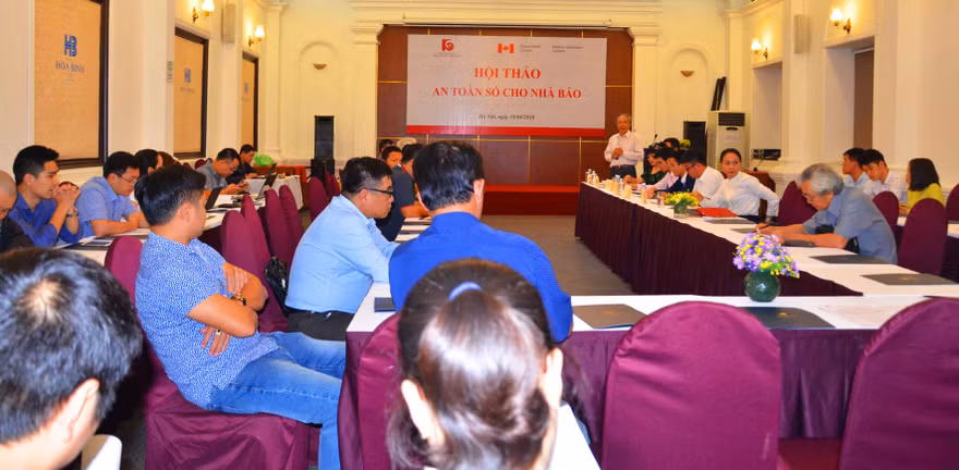Hội thảo An toàn số cho nhà báo