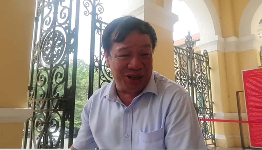 Ông Ngô Nhật Phương được biết là chồng ca sỹ Trang Nhung. Ảnh: Tân Châu