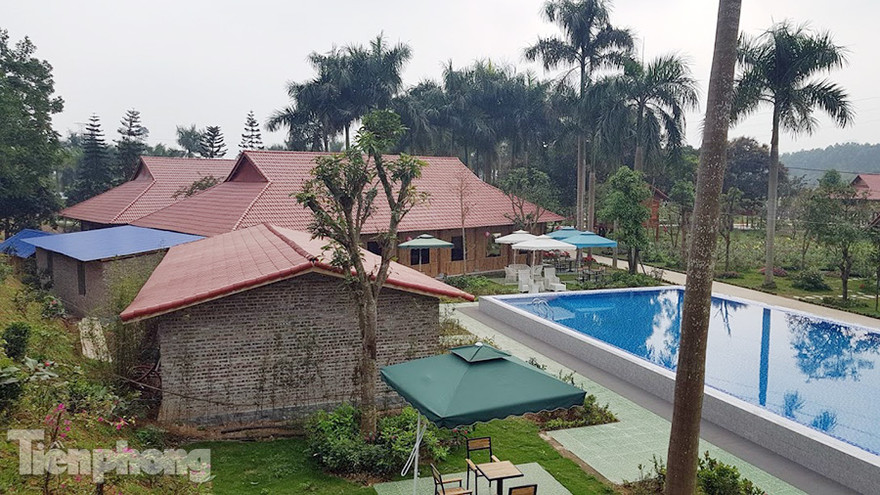 Khu du lịch sinh thái trải nghiệm Yasmin Farm "mọc" trên đất nông nghiệp.