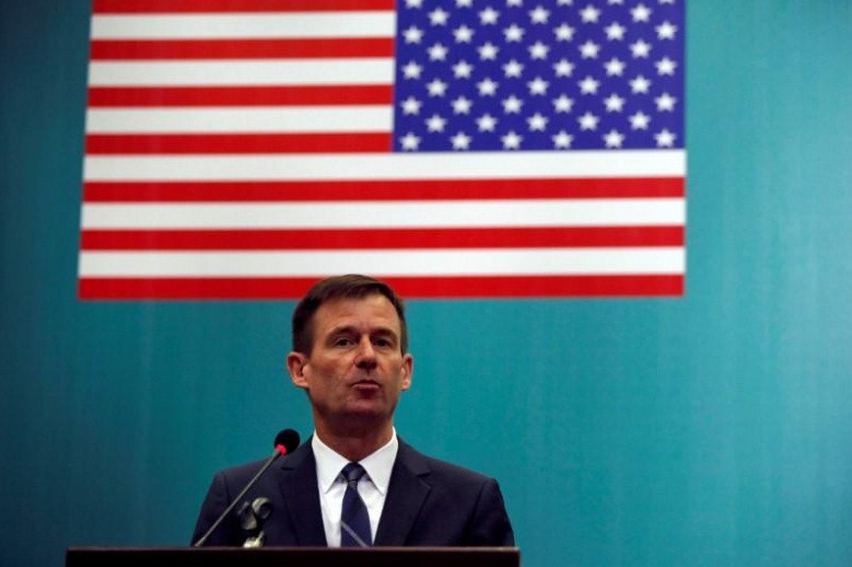 Đại sứ Mỹ tại Pakistan David Hale. Ảnh: Reuters