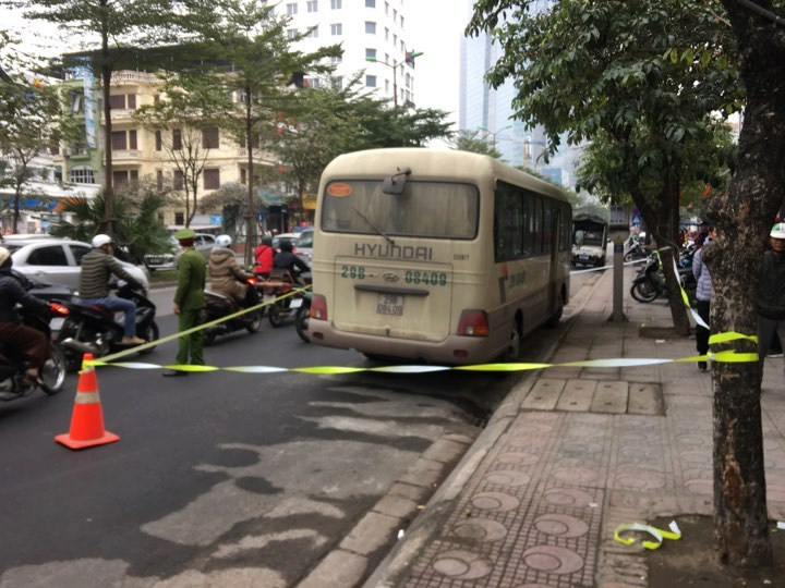 Hiện trường vụ việc.