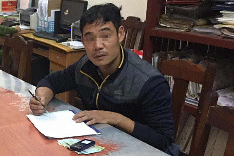 Người đàn ông thừa nhận hành vi của mình.