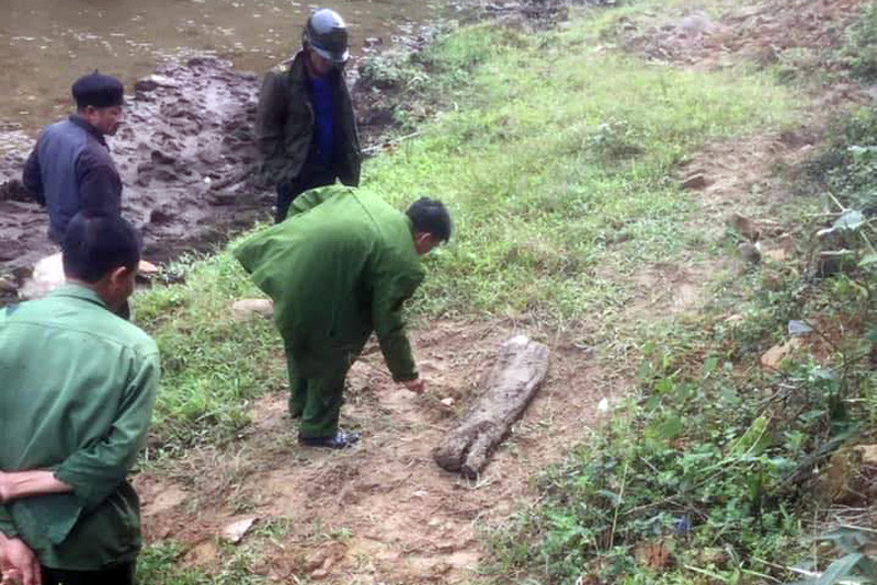 Hiện trường vụ việc.