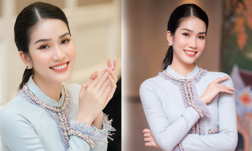 Á hậu Phương Anh lần đầu làm MC ‘bắn’ song ngữ Anh - Pháp cực đỉnh