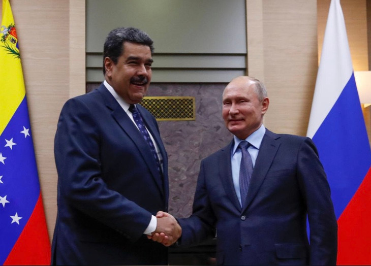 TT Venezuela Maduro tuyên bố được ông Putin giúp trên mọi mặt trận