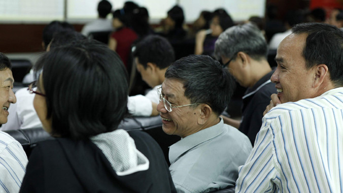 Chứng khoán tăng 45-50%, nhà đầu tư phấn khích liên tục chốt lời. Ảnh: Như Ý