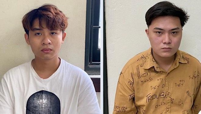 Hai đối tượng bị bắt giữ.