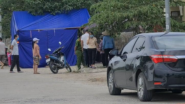 Khu vực xảy ra vụ án.