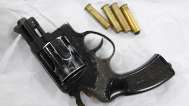 Khẩu súng thu được