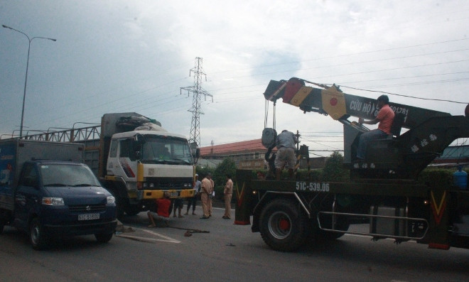 Hiện trường vụ tai nạn