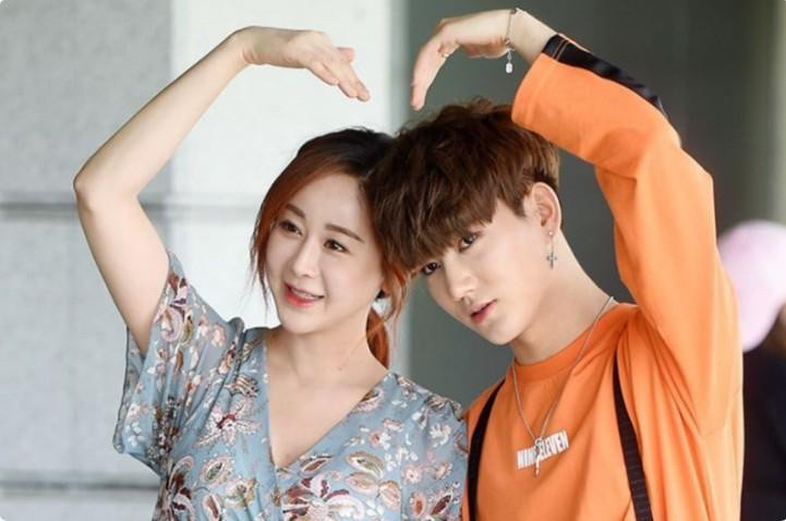 Hoa hậu Ham So Won và chồng trẻ Trần Hoa.