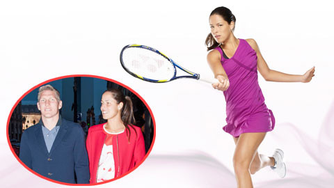 Tay vợt Ivanovic khiến bao người ghen tị khi sở hữu trái tim Schweini.