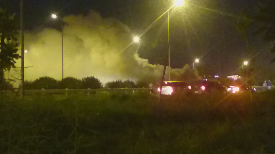 Hiện trường vụ việc. Ảnh: Thanh Hà.